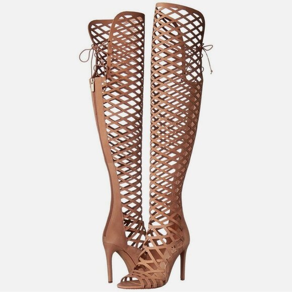 Vince Camuto Tan Over the Knee Boots - Picture 1 of 6